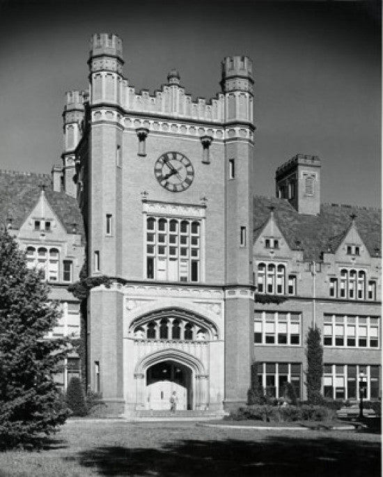 Facade of University Building Fine Art Print - University of Idaho