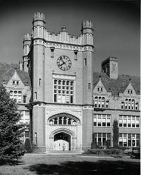 Facade of University Building Fine Art Print - University of Idaho