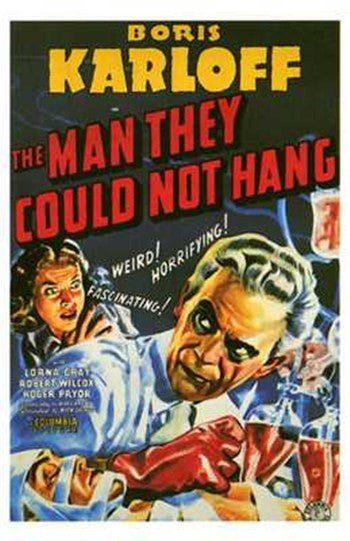 The Man They Could Not Hang Movie Poster - 11x17