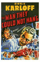 The Man They Could Not Hang Movie Poster - 11x17