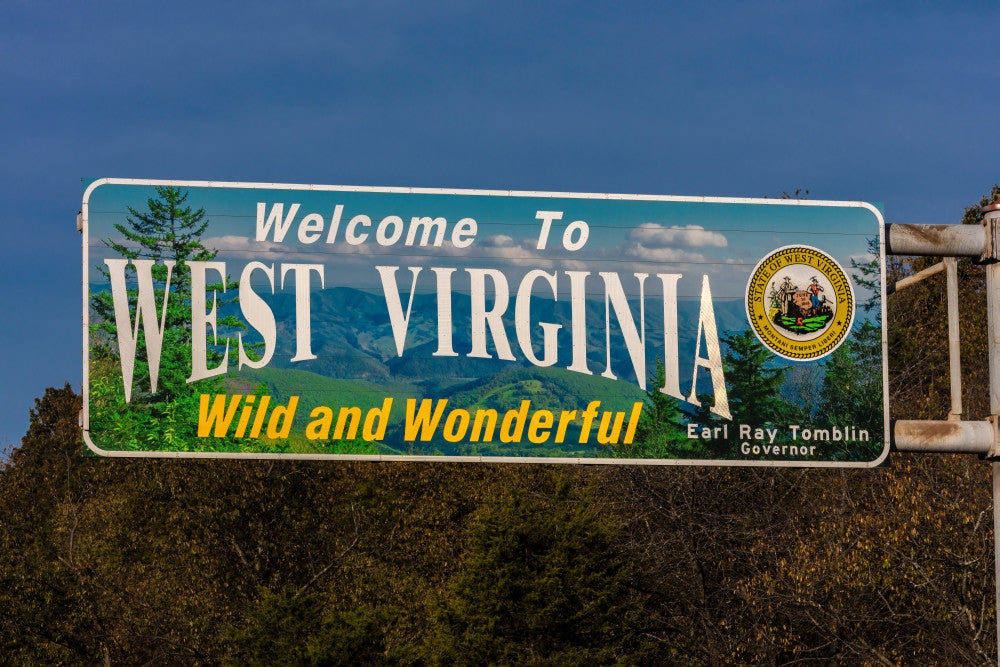 Welcome to West Virginia Fine Art Print by Panoramic Images