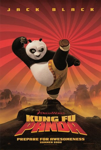 Kung Fu Panda Movie Poster (11x17) - Pop Culture Graphics