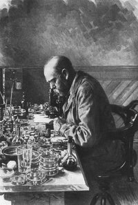 Robert Koch Fine Art Print - German Physician & Bacteriologist (1897) by Granger Collection
