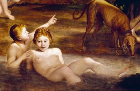 Diana, Queen of the Hunt by Domenico Zampieri - Fine Art Print