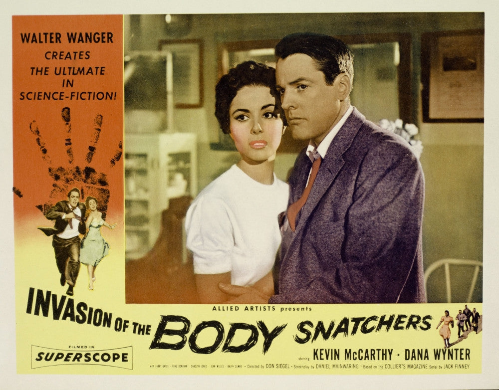 Invasion of the Body Snatchers Movie Poster Fine Art Print (1956)