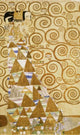 Expectation Fine Art Print by Gustav Klimt - Osterreichisches Museum