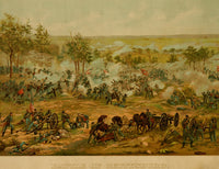 Battle of Gettysburg Fine Art Print - Various Sizes Available
