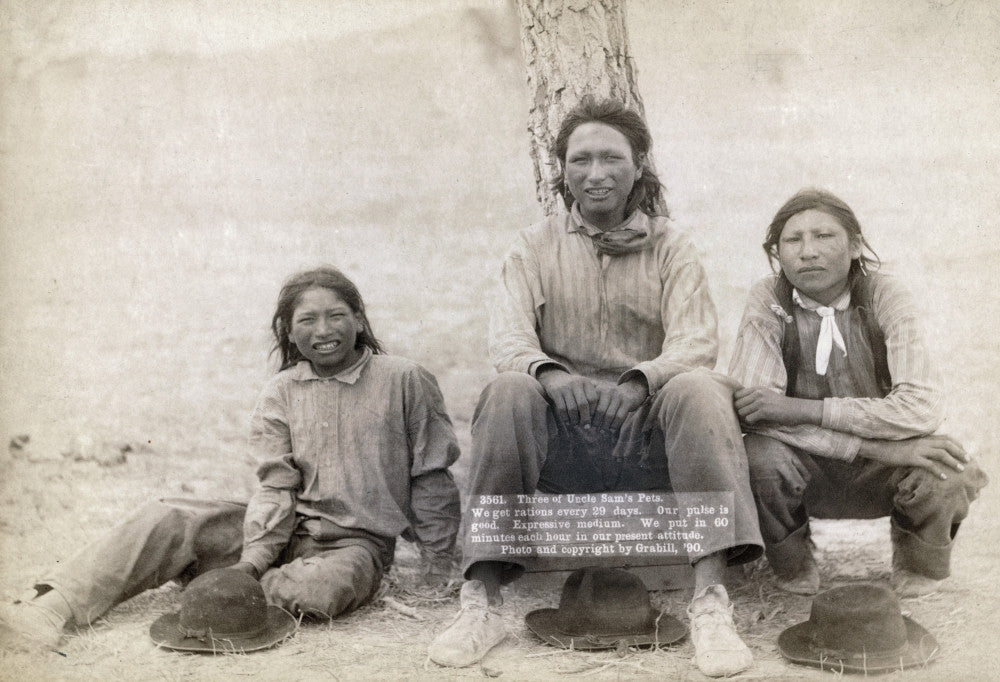 Sioux Boys Fine Art Print by John C.H. Grabill - 1891