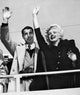 Marilyn Monroe and Joe Dimaggio Vintage Photograph Print (C1954)