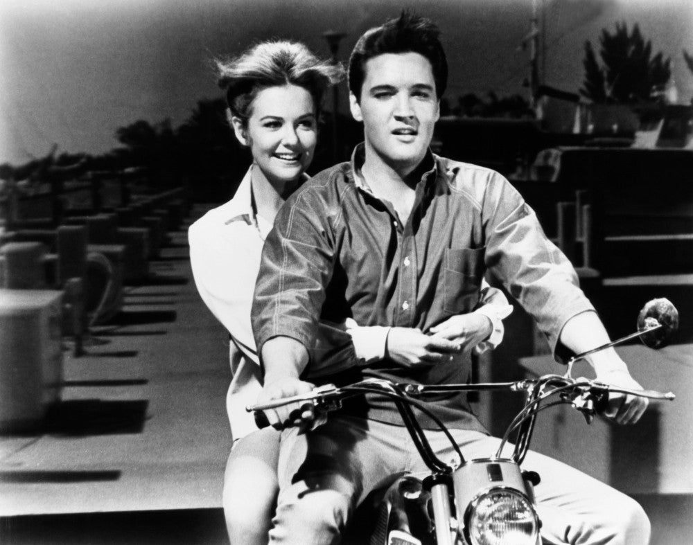 Girl Happy Fine Art Print featuring Shelley Fabares and Elvis Presley (1965)