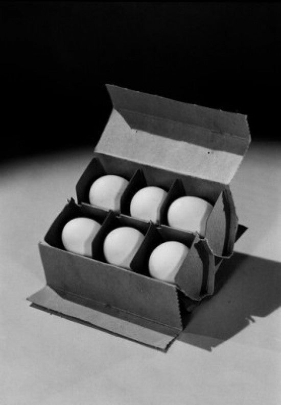 Six Eggs in Egg Carton Fine Art Print - Various Sizes Available