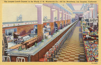 Longest Lunch Counter Fine Art Poster Print by Mary Evans