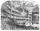 Paris Opera House Interior Fine Art Print - 1854 Wood Engraving