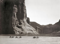 Canyon De Chelly Fine Art Print - Navajo Heritage by Edward S. Curtis