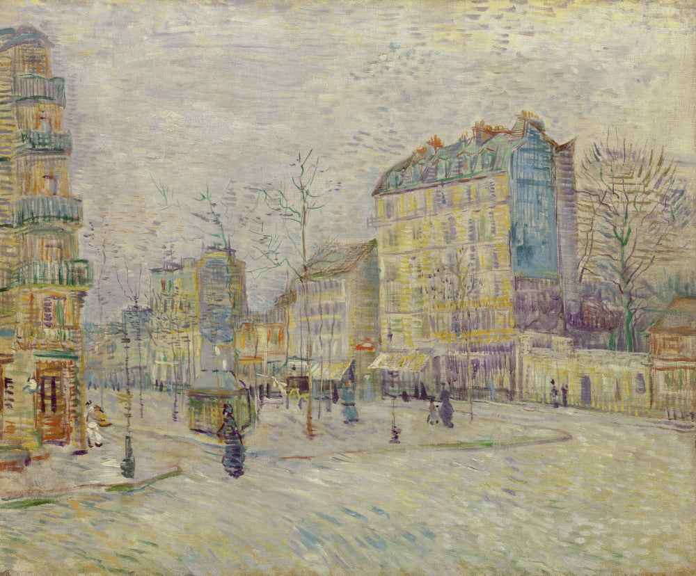 Van Gogh Boulevard De Clichy Fine Art Print - 1887