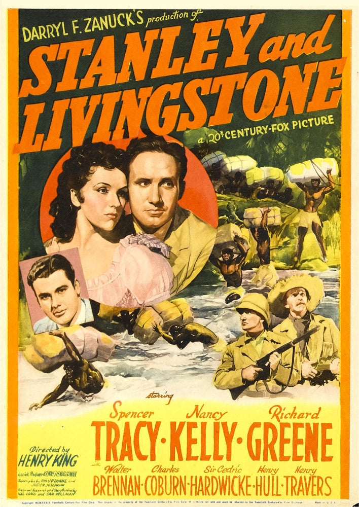 Stanley And Livingstone Movie Poster Masterprint - Fine Art Print