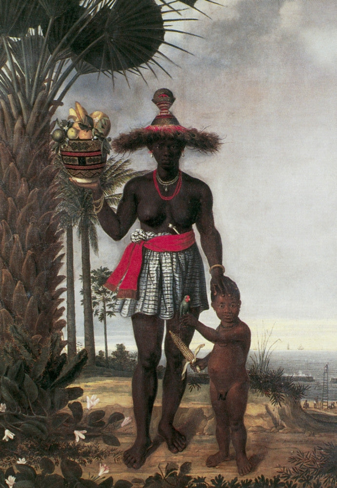 Brazilian Woman of Congo or Angola - Fine Art Print by Albert Eckhout