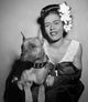 Billie Holiday with Her Dog Mister Fine Art Print by William P. Gottlieb