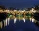 River Liffey at Night Fine Art Print - O'Connell Street Bridge, Dublin