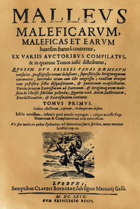 Witchcraft Title Page Fine Art Print - 1669 Edition | Posterazzi