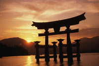 Japan's Miyajima Torii Gate at Sunrise Fine Art Print
