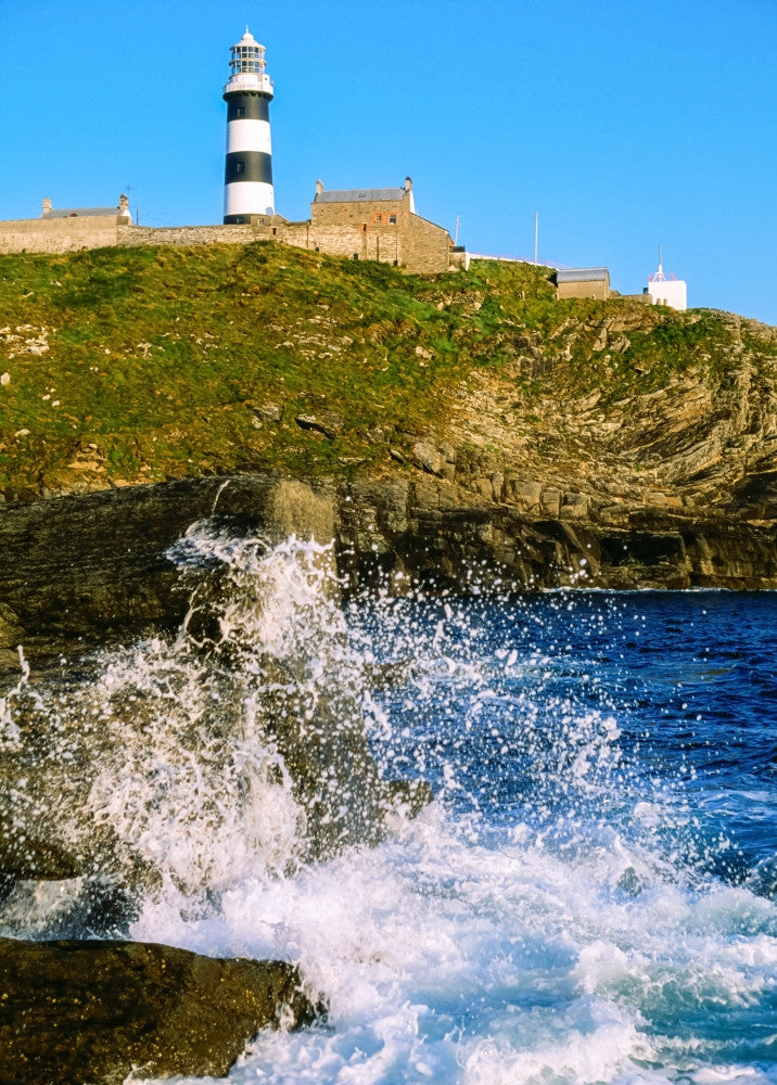 Lighthouse at Old Head, Kinsale, Co Cork, Ireland Fine Art Print by The Irish Image Collection