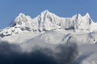 Snow-Covered Mendenhall Towers Fine Art Print - Winter Scene