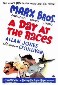 A Day at the Races Movie Poster Print (27x40) - Unique Wall Art