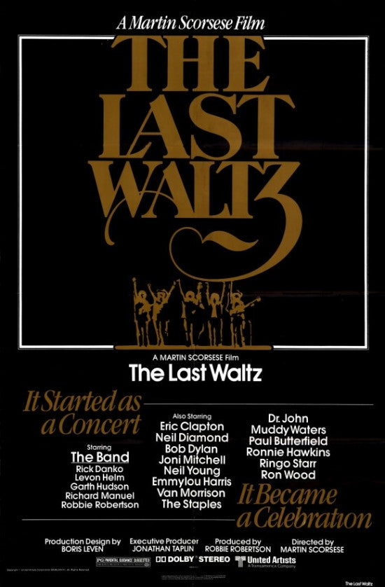 The Last Waltz Movie Poster 11x17 | Posterazzi