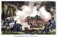 Marion: Parker's Ferry 1781 Fine Art Print - American Troops Victory