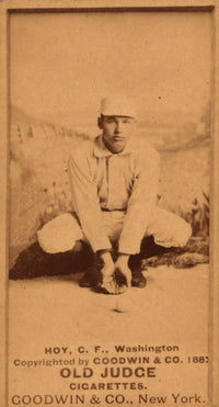 William Ellsworth Hoy 'Dummy' Baseball Player Poster Print - C1888