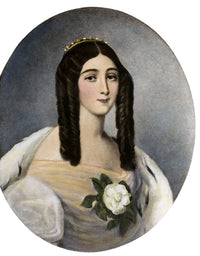 Marie Duplessis Fine Art Print - French Courtesan Portrait