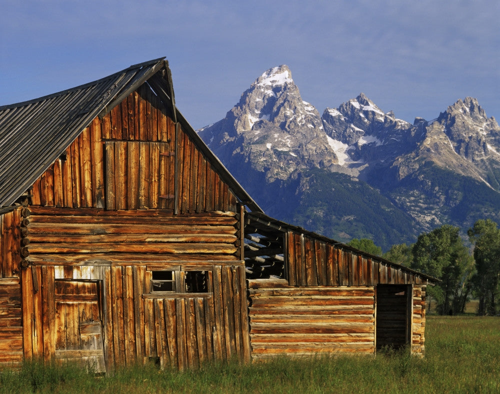 Grand Teton National Park Barn Poster Print by Jaynes Gallery