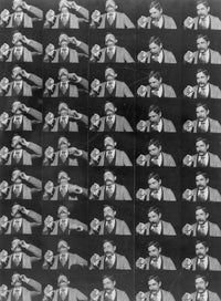Edison: Sneeze, 1894 - Kinetoscope Record Fine Art Print