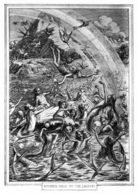 Peter Pan Mermaids Playing in the Lagoon Fine Art Print by Francis D. Bedford