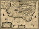 Brazil -1630 Historical Map Poster Print