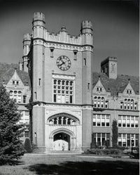 Facade of University Building Fine Art Print - University of Idaho