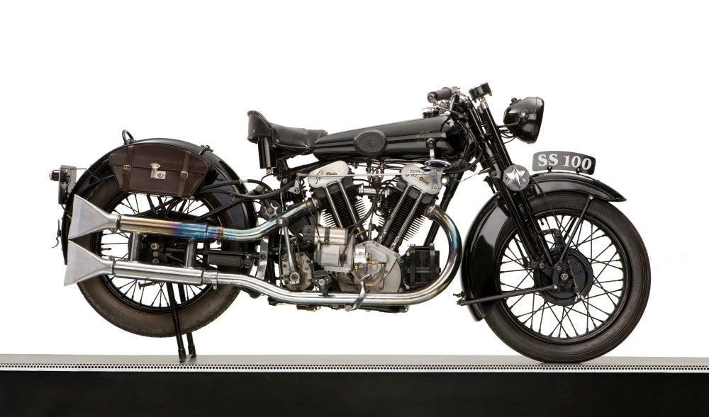 1931 Brough Superior SS100 JAP Engine Motorcycle Fine Art Print