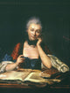Gabrielle-Emilie Du Chatelet Fine Art Print by Maurice Quentin De La Tour