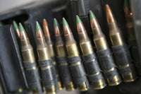 Belted Bullets for M-249 Squad Automatic Weapon Fine Art Print