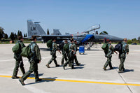 F-15 Pilots of the 48th Fighter Wing Fine Art Print by Timm Ziegenthaler