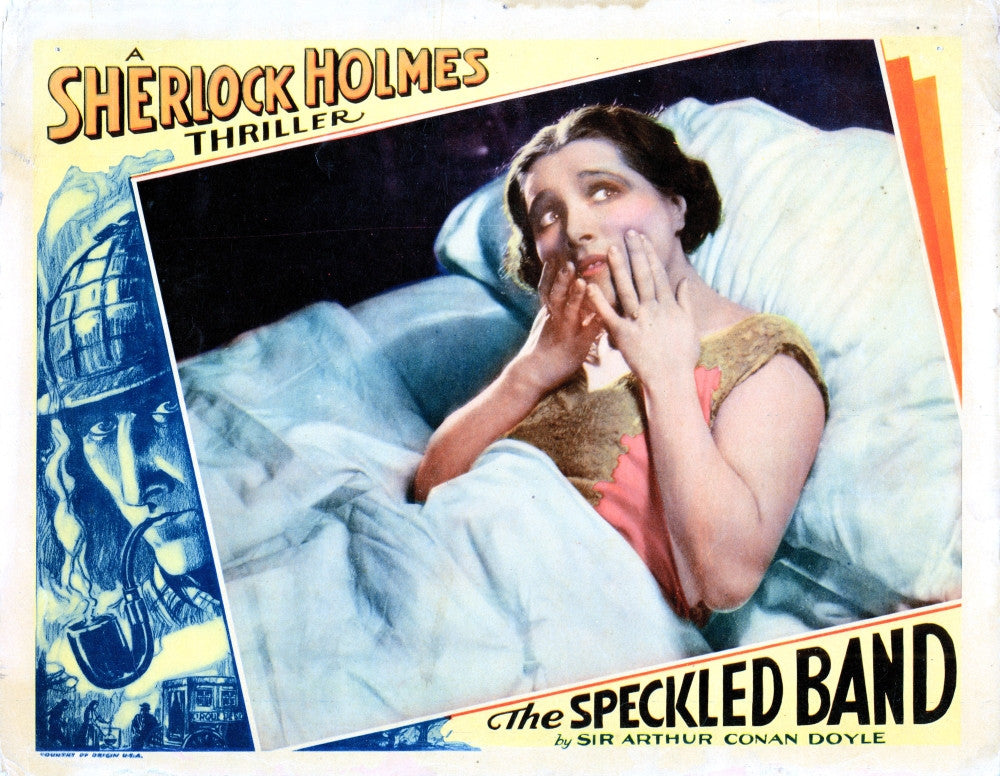 The Speckled Band 1931 Movie Poster Lobby Card Print