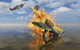 German Ju-87 Stuka Dive Bomber Shot Down by British Spitfire Fine Art Print by Mark Stevenson