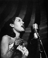 Billie Holiday American Jazz Singer Poster Print by Granger Collection