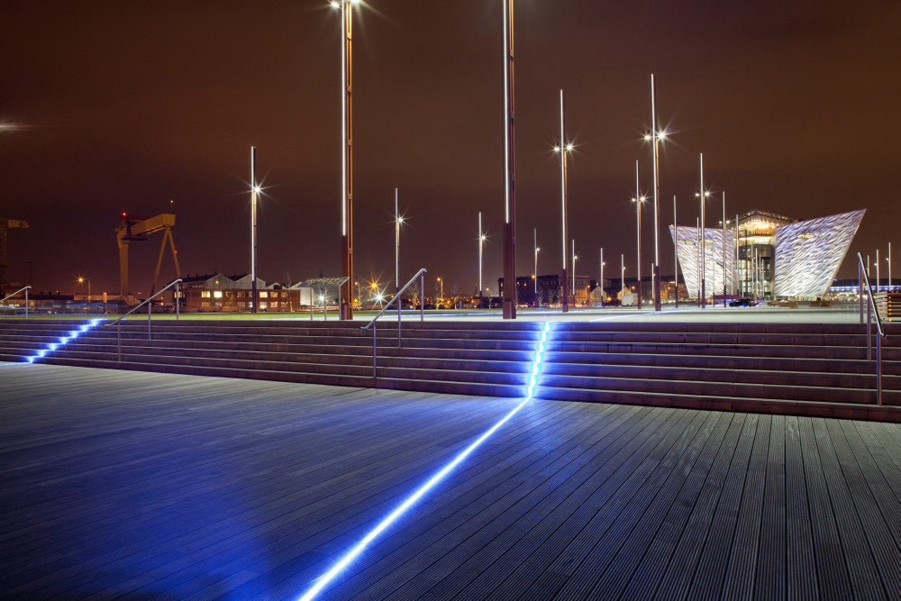 Titanic Belfast from Olympic Slipways Fine Art Print