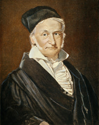 Karl Friedrich Gauss Fine Art Print After Christian A. Jensen