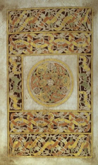 Carpet Page from Book of Durrow Fine Art Print - Celtic Art
