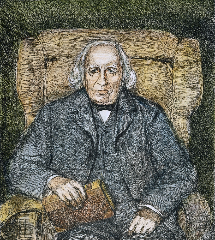 Karl Theodor Weierstrass Fine Art Print - German Mathematician