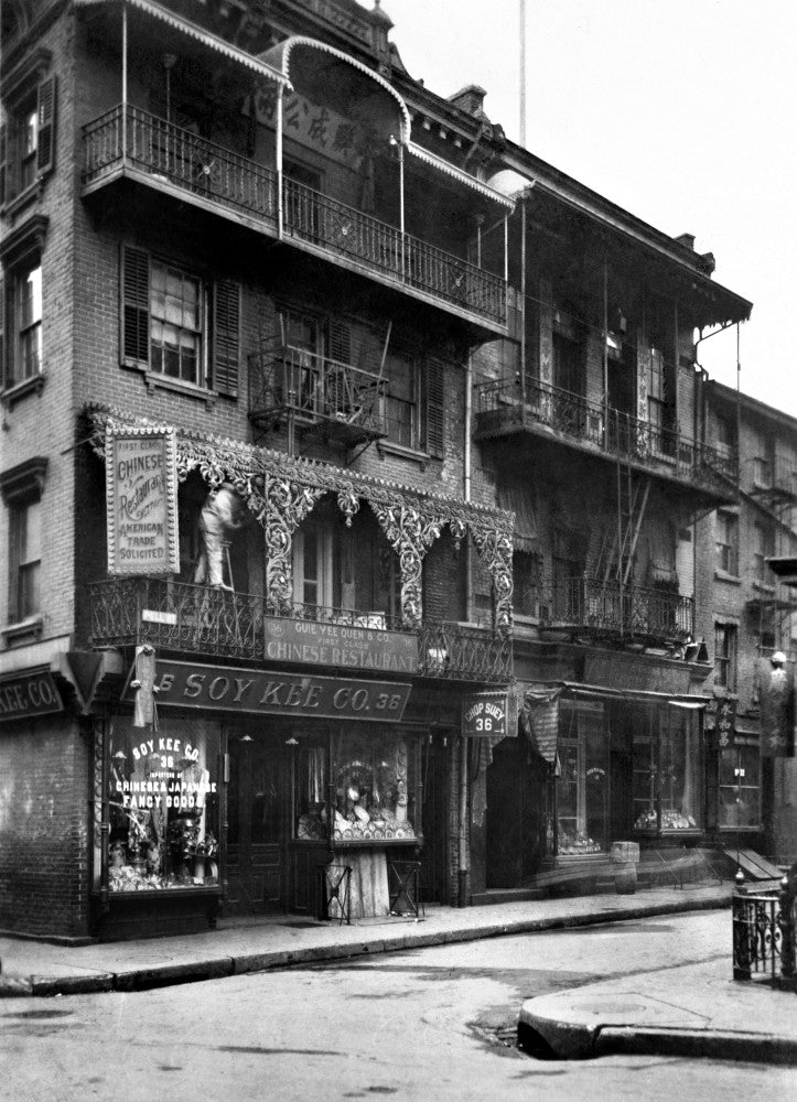 Chinatown, New York City Photograph C1903 by Granger Collection