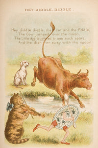 Hey Diddle Diddle Fine Art Print by Constance Haslewood
